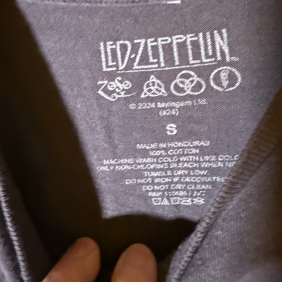 Women’s Rehab Led Zeppelin Graphic T-Shirt *flawed* - Picture 2 of 4